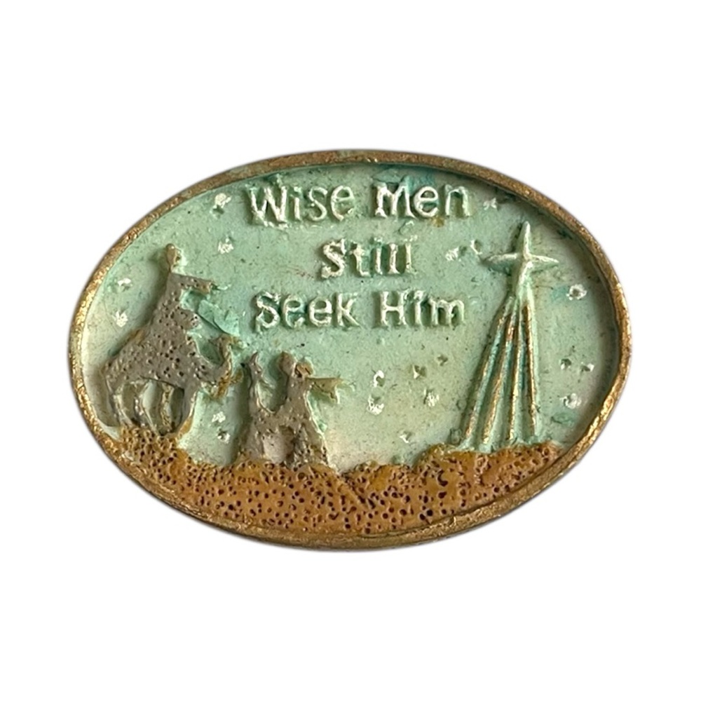 Vintage Biblical Brooch